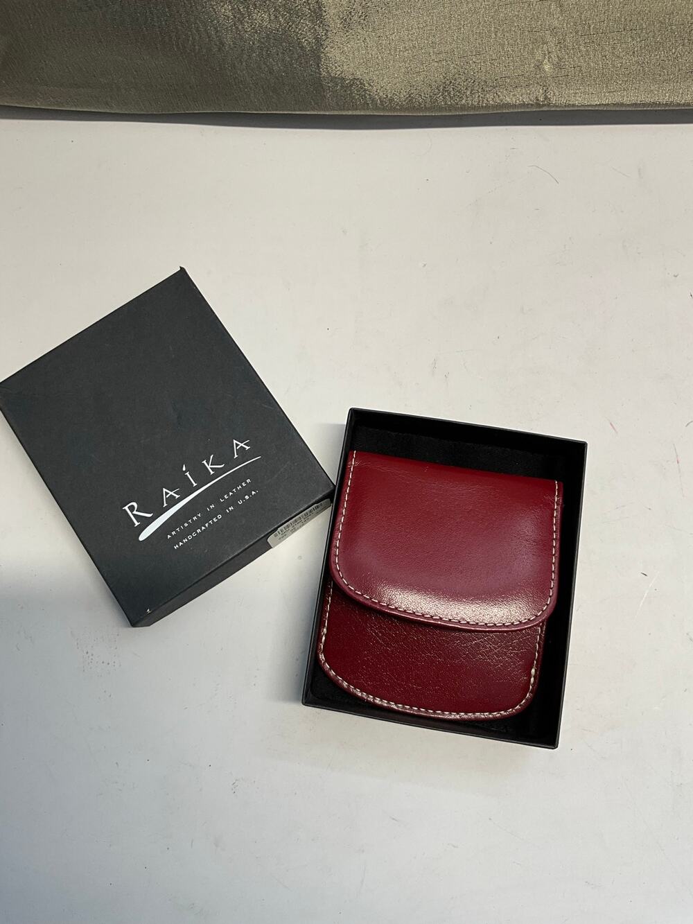 Neiman Marcus vintage Leather Coin Pouch